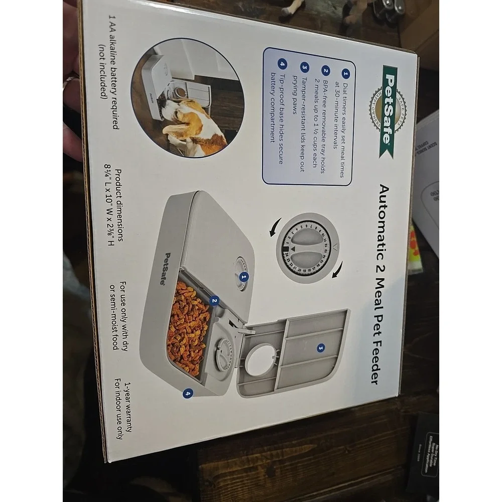 Petsmart 2 Meal Automatic Pet‎ Feeder